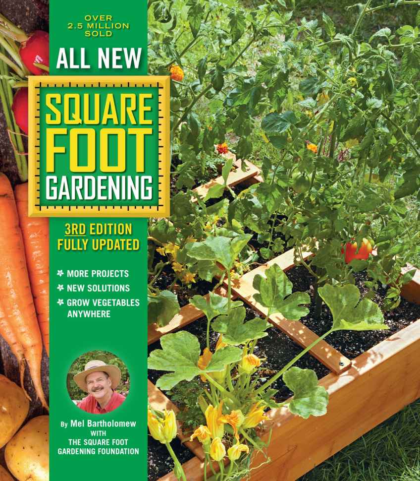 all new square foot gardening book